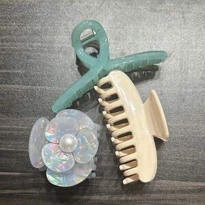 3pc Hair Clip Set